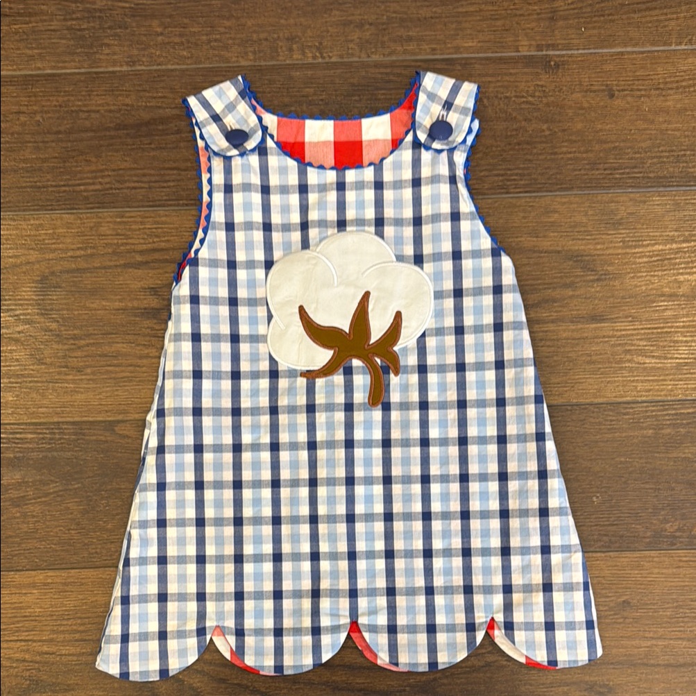 Toddler Girls Reversible Sugar Dumplin’ Dress